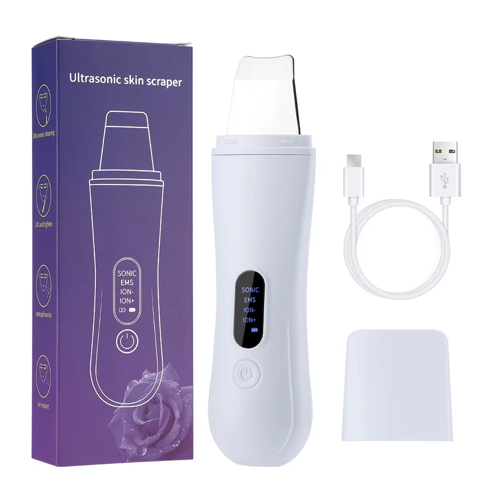Clara Skin Ultrasonic Skin Scrubber – Deep Pore Cleansing Spatula