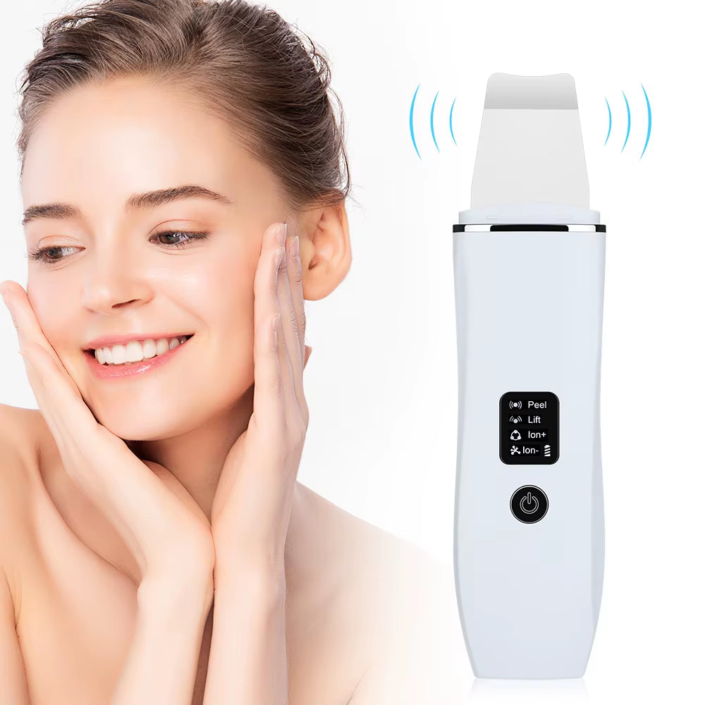 Clara Skin Ultrasonic Skin Scrubber – Deep Pore Cleansing Spatula